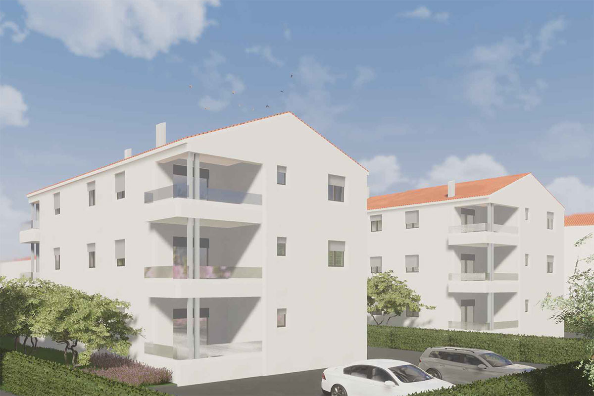 Izgradnja stanova Biograd - 3D